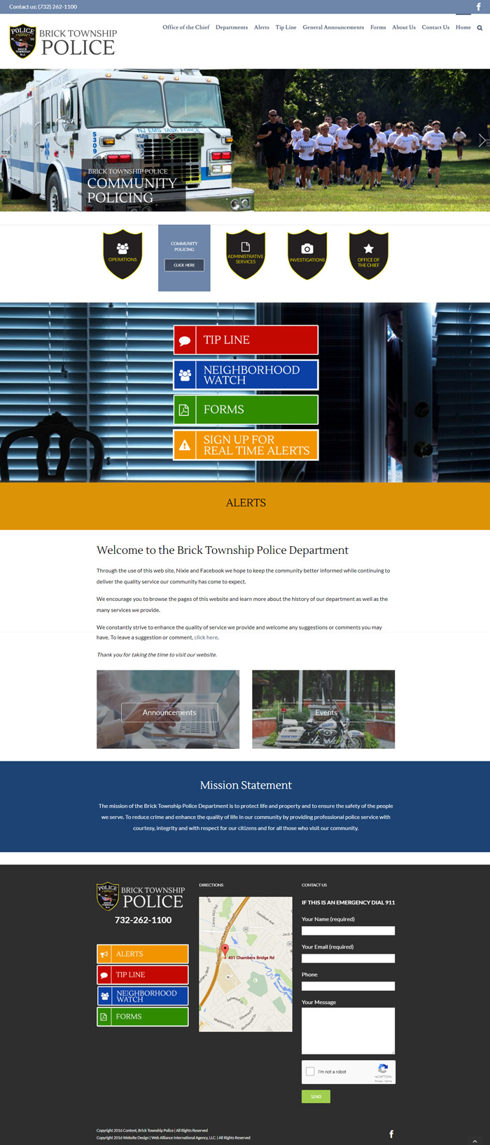 BrickPoliceWebsite