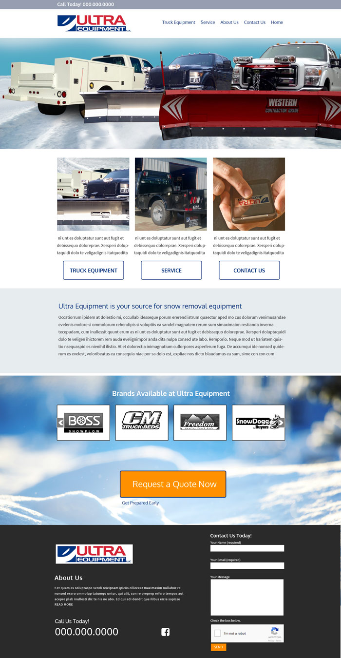 UltraEquipmentWebsite